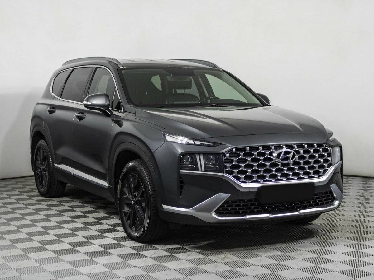 Hyundai Santa Fe 2021 года с пробегом. Фото: #2