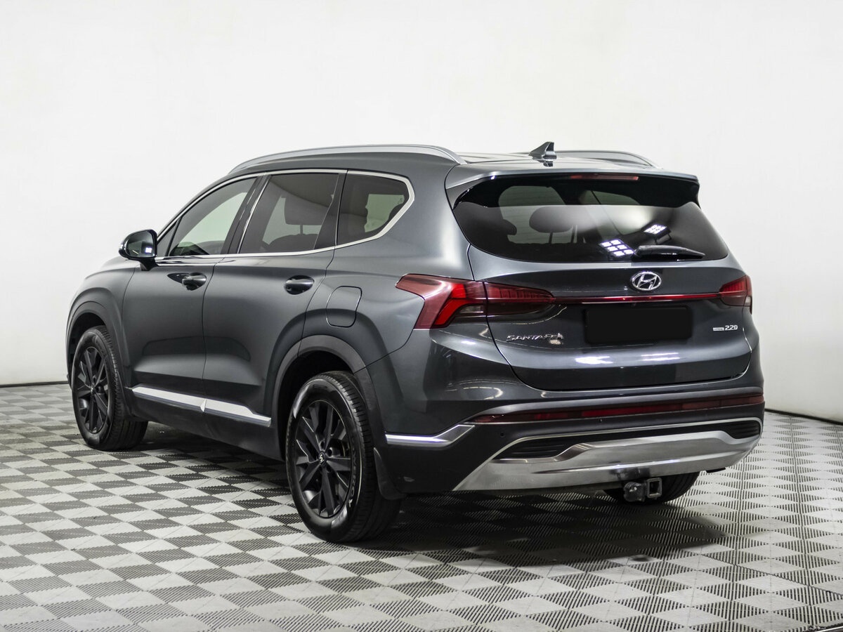 Hyundai Santa Fe 2021 года с пробегом. Фото: #5