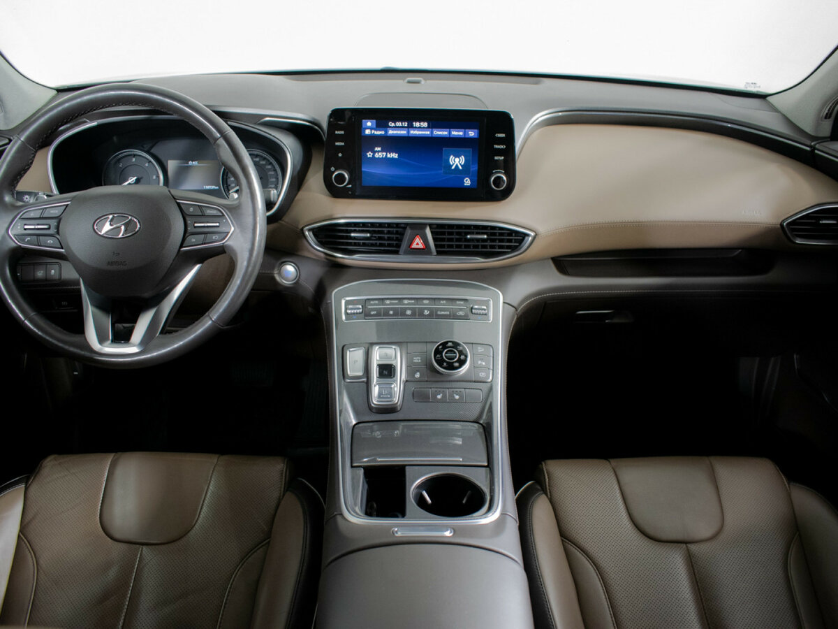 Hyundai Santa Fe 2021 года с пробегом. Фото: #10