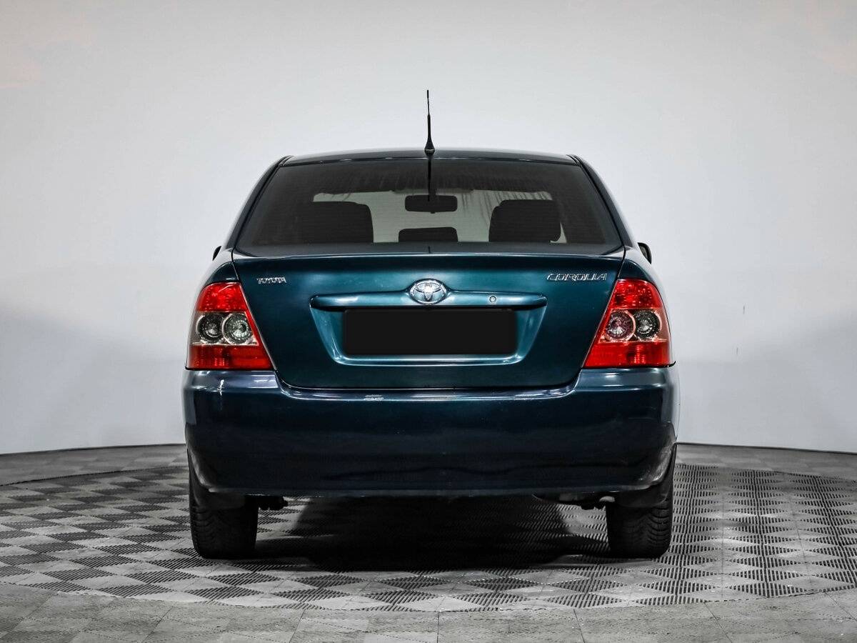 Toyota Corolla 2006 года с пробегом. Фото: #4
