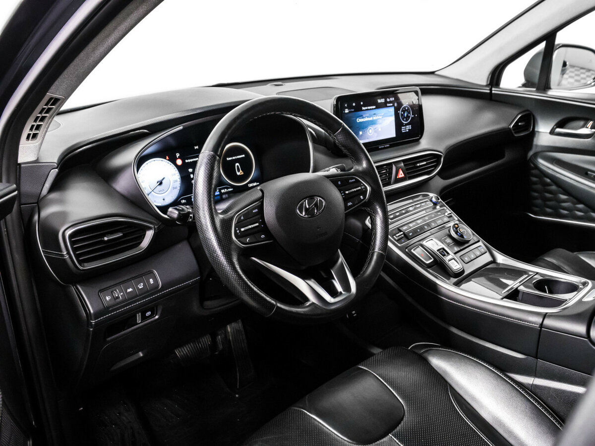 Hyundai Santa Fe 2021 года с пробегом. Фото: #12