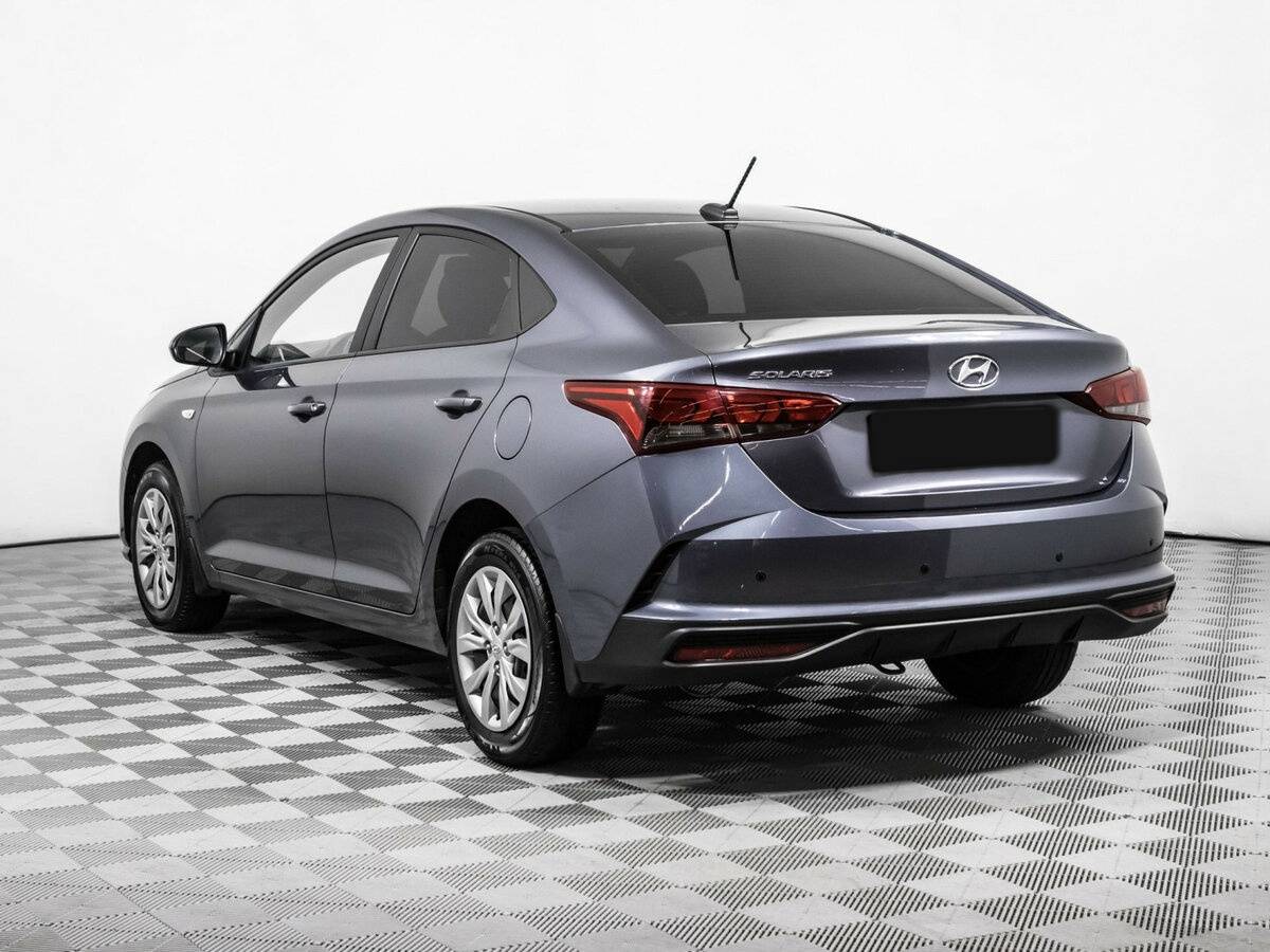 Hyundai Solaris 2021 года с пробегом. Фото: #6