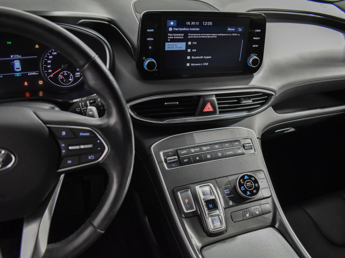 Hyundai Santa Fe 2021 года с пробегом. Фото: #14